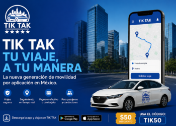 TIK TAK apuesta por una nueva generación de movilidad por aplicacion en Mexico