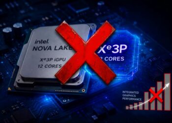 Intel no lanzara procesadores Nova Lake-S con GPU integrada de 12 nucleos Xe3