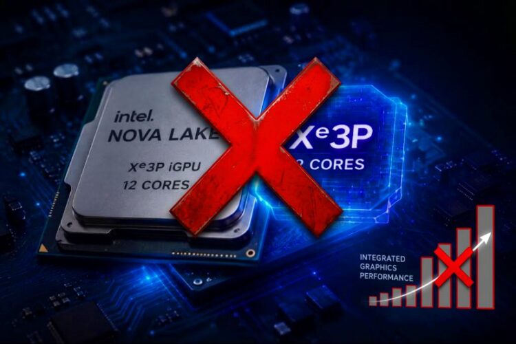 Intel no lanzara procesadores Nova Lake-S con GPU integrada de 12 nucleos Xe3